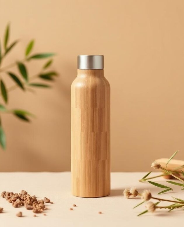 Bamboo Water Bottle